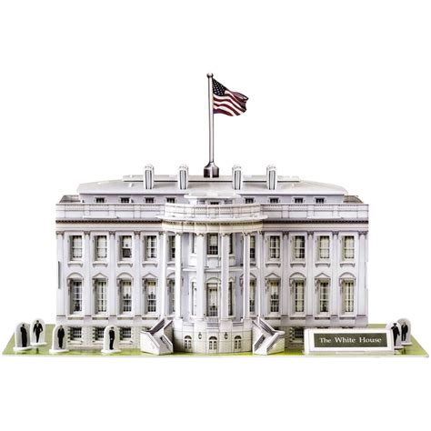 white house 3d puzzle